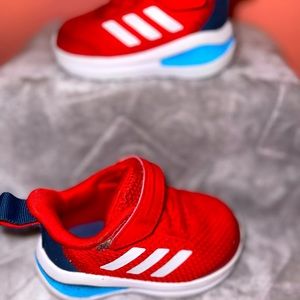 Adidas Toddler’s  FortaRun Running Shoes, Boys', Red